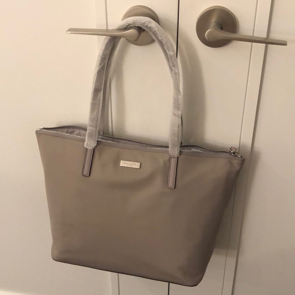 NEW taupe Kate spade May Street Lida